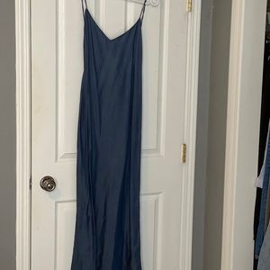 Zara low back maxi dress